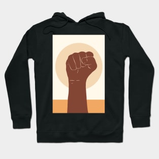 Black Life Matters Fist Hoodie